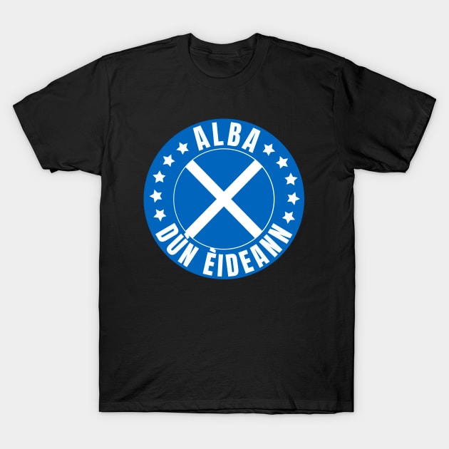 Edinburgh T-Shirt by footballomatic